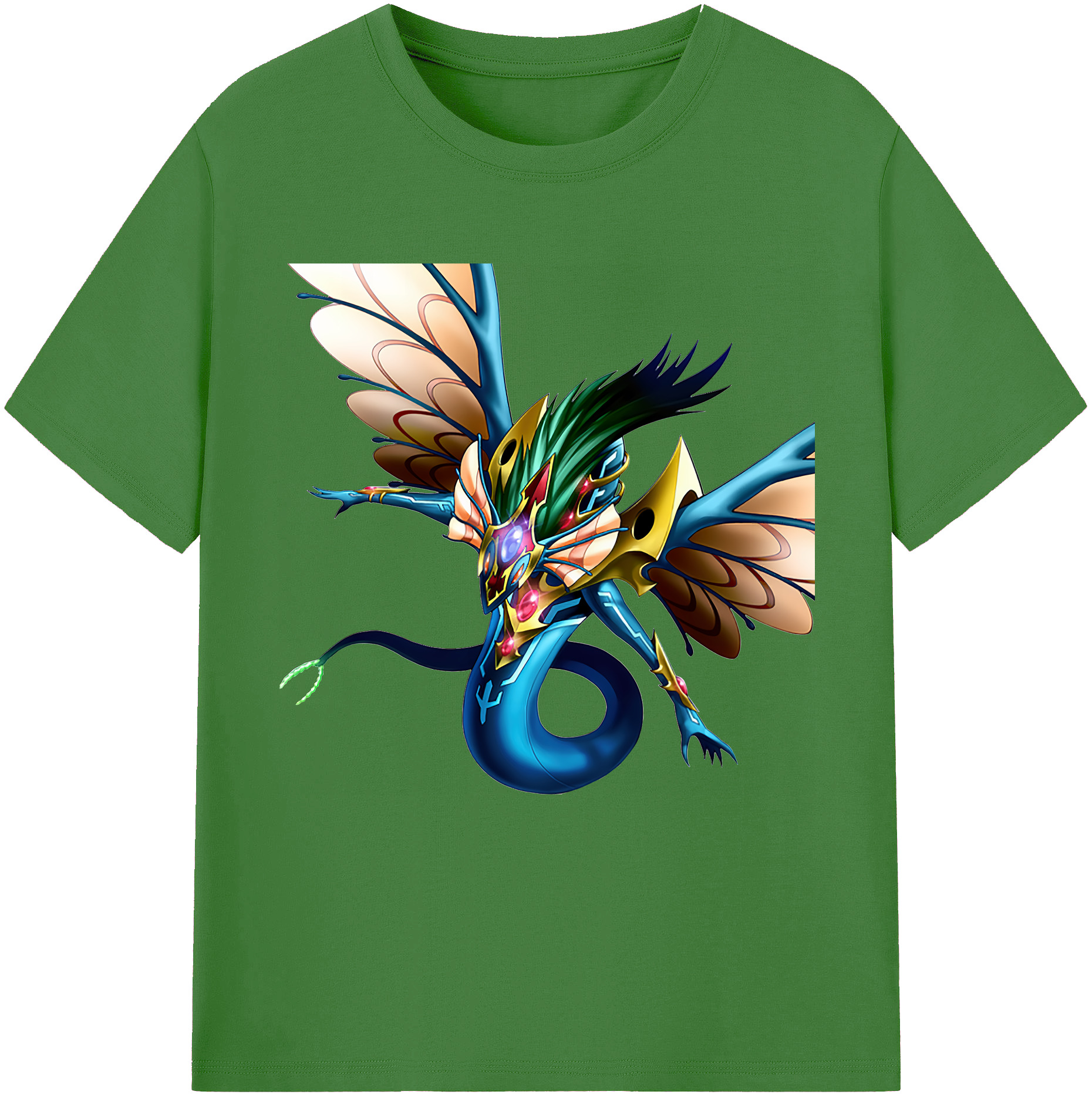 （画像用） 遊☆戯☆王 Yu-Gi-Oh! レディースカジュアルプリントTシャツ（綿100％）